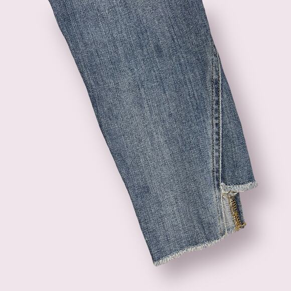 Frame Denim Jeans Le Boy Distressed Blue Jeans 24 Beaudry USA - Picture 9 of 11